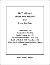 Six British Melodies for Recorder Duet P.O.D. cover